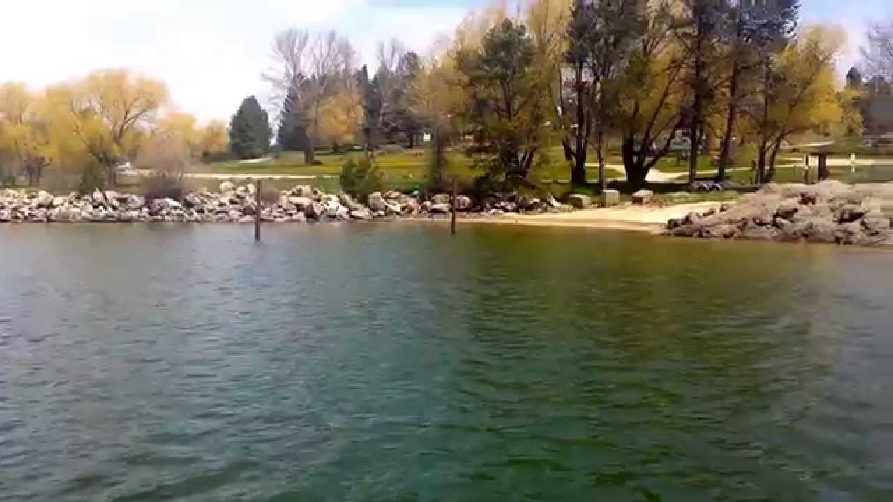 Boat dock at Cascade Lake YouTube