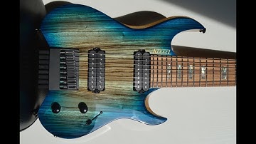 Kiesel Vader 8 - soundcheck on real amp & VST