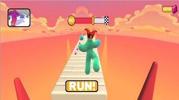 Blob Runner 3D ! All Levels Gameplay android, ios (Level 46 to 50)