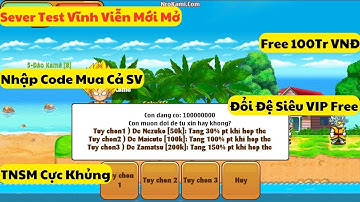 Nro Lậu-Sever Test Vĩnh Viễn-Dame Khủng-Free 100Tr VNĐ-Nhập Code Mua Cả SV-TNSM Cực Ảo