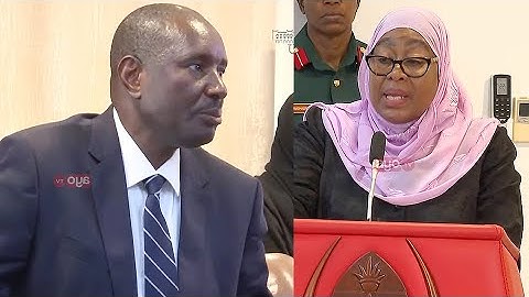 RAIS SAMIA AELEZA SABABU YA KUMUONDOA BOSS WA TRA "NILIONA ATA DATA"