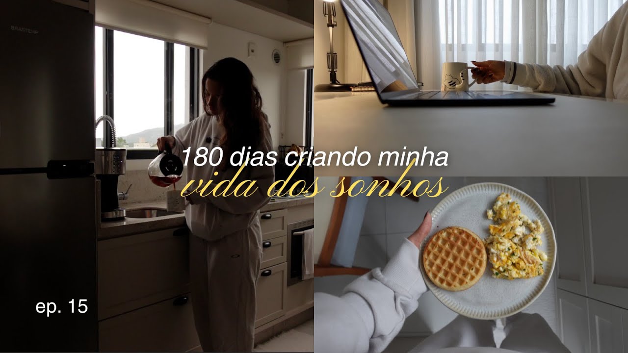 comprei um quadro branco para organizar minha vida, falei sobre livros, treino & muito mais | ep. 15