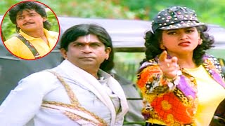 ఇలా ఇరుక్కుపోయాడు ఏంట్రా వీడు | Brahmanandam - Ali - Roja Funny Comedy Scene | Mast Cinemalu Mama