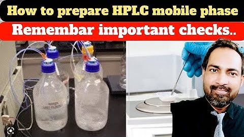 hplc mobile phase preparation | how to prepare | voice of kayani