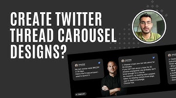How to create branded carousel templates for your Twitter threads?