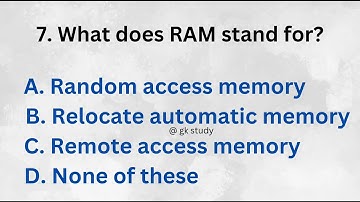 COMPUTER IMPORTANT QUESTIONS I COMPUTER GK QUESTIONS AND ANSWERS I COMPUTER GK IN ENGLISH l SSC CGL