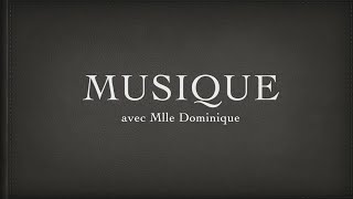 Musique Avec Mlle D Écoute Et Dessine