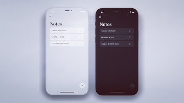✏️📱 Minimal Notes App • Flutter x Isar Tutorial