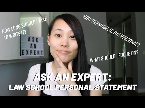 Advice on Writing the Law School Personal Statement (and Diversity Statement)