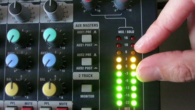 MIXER - TECHO DINÁMICO o HEADROOM - CÓMO AJUSTAR LA GANANCIA CON SEÑALES DE  DIFERENTE DINÁMICA