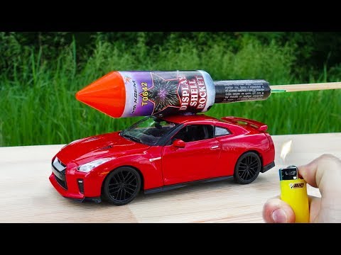 EXPERIMENT: XXL ROCKETS WITH TOY CAR GTR