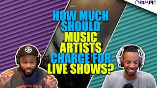 How Much Should Music Artists Charge For Live Shows? | 2021 Formula Breakdown