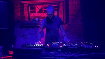 Pioneer Toraiz SP-16 Techno Sampling into DJ Set Builup -  Danny Bright @ Dock, Ostrava | 2.12.2022