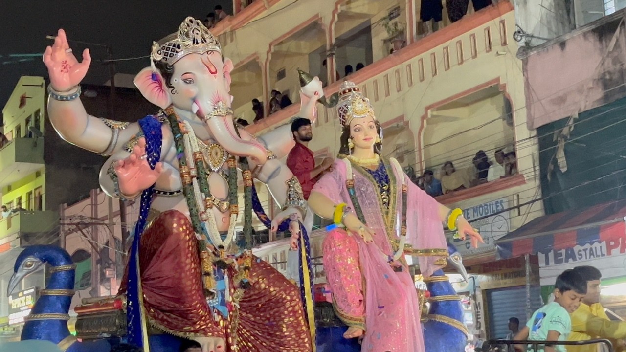 Pappu Patel Ganesh Nimajjanam 2025 | Bowenpally Ganesh Visarjan Celebrations