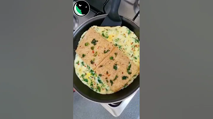 One Pan Egg Toast! 5 minutes quick breakfast | Healthy Crispy One Pan Egg Toast  #shorts