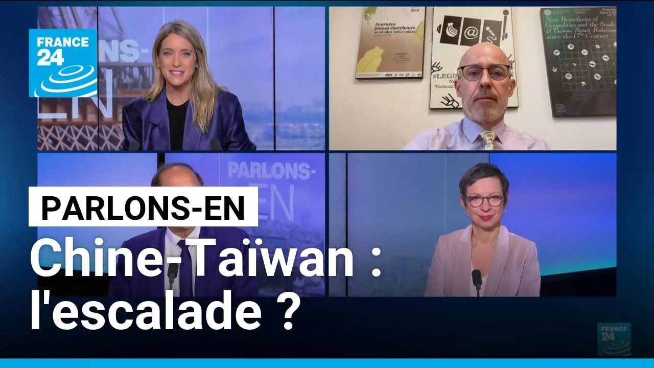 Chine-Taïwan : l'escalade ? Parlons-en avec J.-F. Di Meglio, A. Corpet, S. Corcuff et S. Duroy