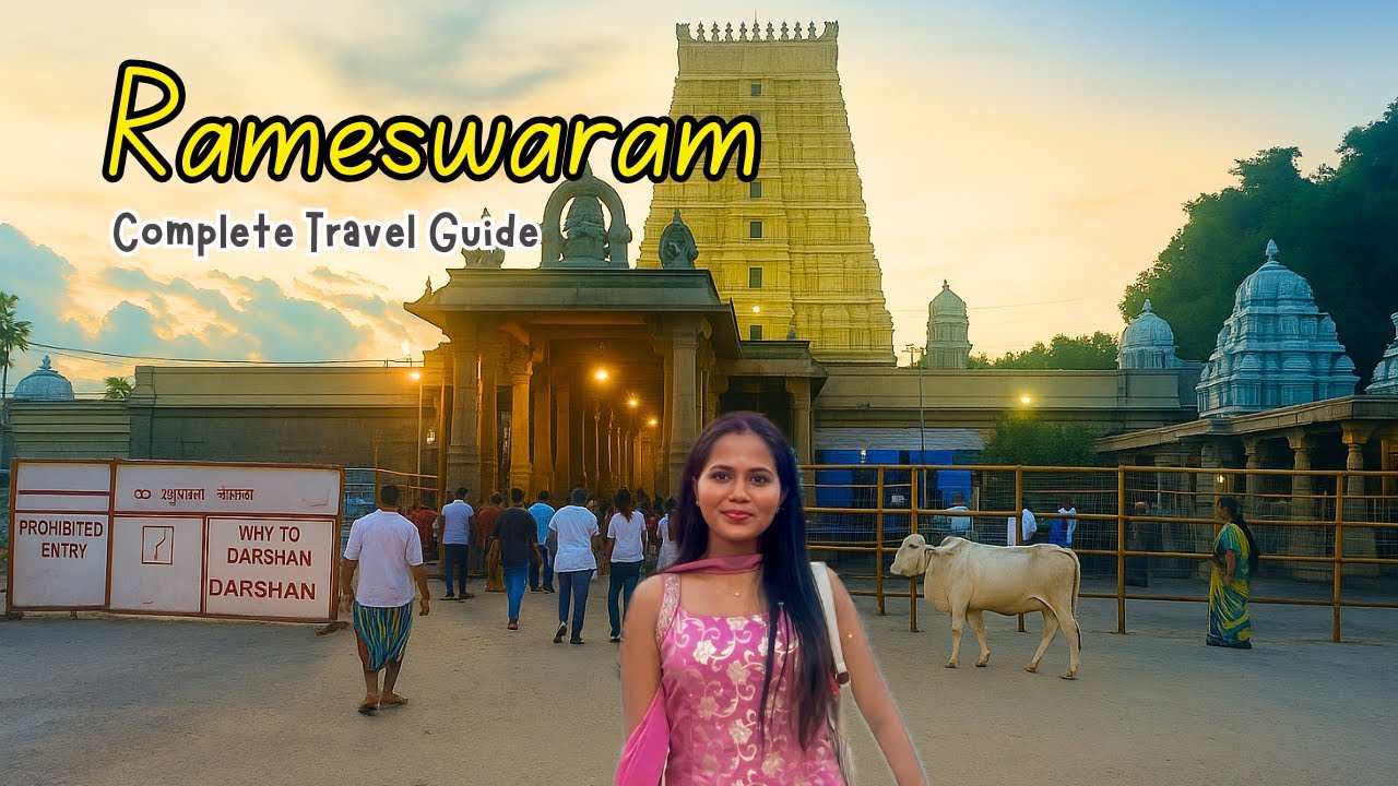 Explore Rameswaram: Temple Guide, 22 Kund Snan, Dhanushkodi Beach & Pamban Bridge Tour