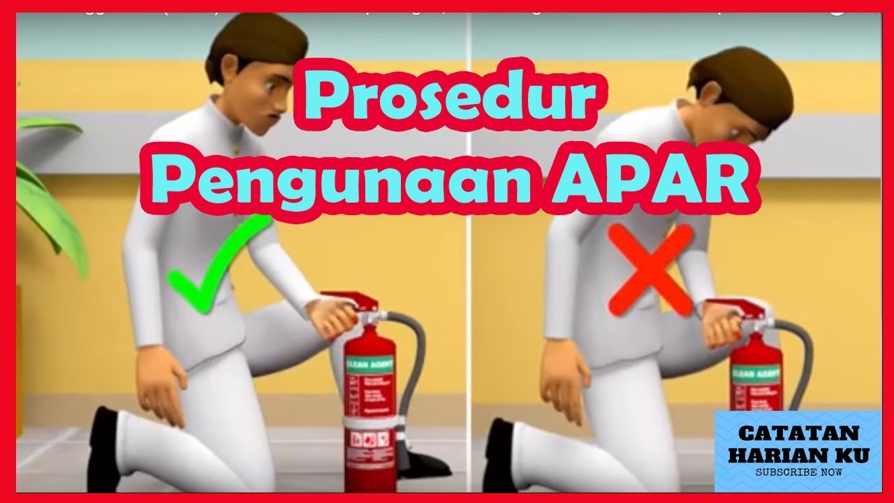 Cara Penggunaan Apar Alat Pemadam Api Ringan Keren Banged Yuk Ditonton Sampai Selesai Youtube