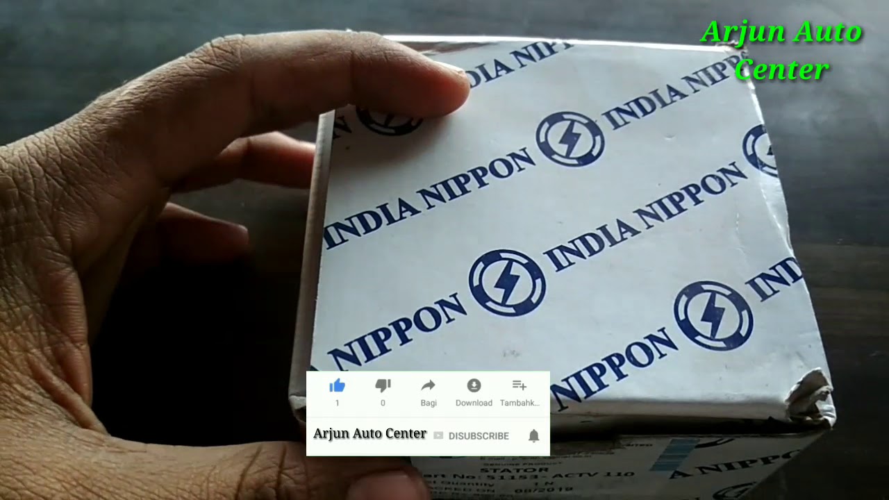 Coil plat assembly Activa 110 | ARJUN AUTO CENTER - YouTube