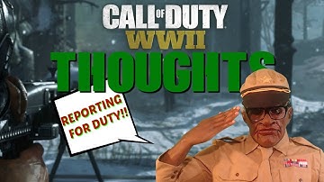 CALL OF DUTY WW2  BETA THOUGHTS