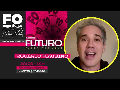 Palestra de abertura da FO 2022 com Rogério Flausino