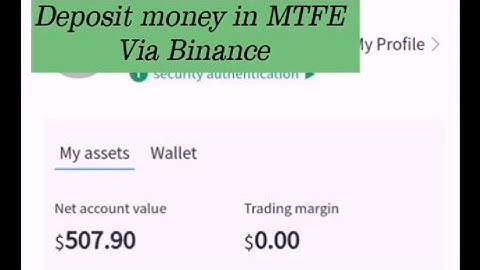 How to Deposit usdt in MTFE | Deposit through Binance | Offical MTFE
