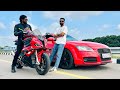 2023 Bmw S1000RR Vs Audi | Superbike Vs Supercar | Ye to Hona Hi tha😂