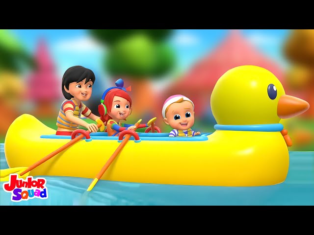 Mendayung Mendayung Perahu Anda Lagu Anak 3D + Lebih Video Taman Kanak class=
