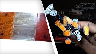Turning an Old Truck Tail Light Cup into RC Car Lights #diy #light #LED #nawe creation screenshot 4