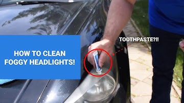 How to clean foggy headlights + Testing toothpaste? | Ask a Mechanic