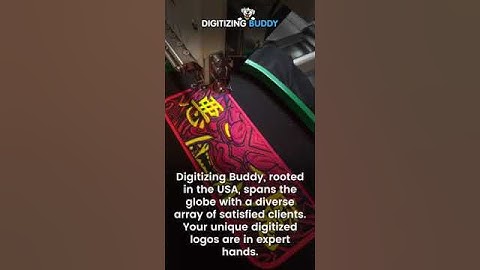 Custom Embroidery Digitizing and Vector Art Services