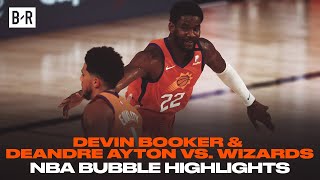 Devin Booker (27 PTS) \& Deandre Ayton (24 PTS) Go Off Against Wizards