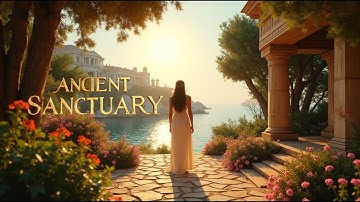 Ancient Greek Lyre & Flute - Relaxing Music & Ambience for Study and Focus | Ancient Sanctuary