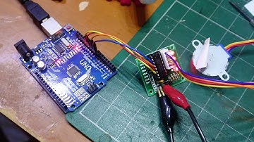 スッテンピングモータを回してみる