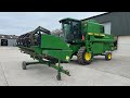 JOHN DEERE 1174 SII COMBINE, Full Walk Around Video.