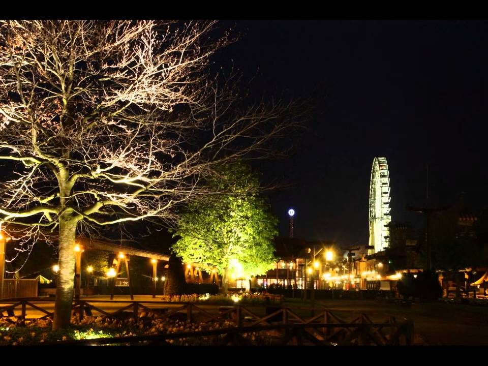 Freizeitpark Slagharen bei Nacht