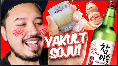 How To Make Yakult Soju Recipe - Yakult Soju Ratio