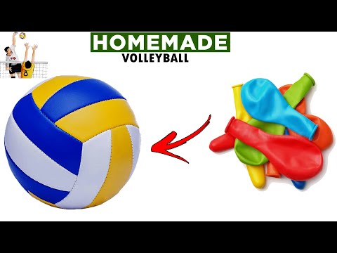 how to make volleyball  | how to make volleyball at home | how to make a volleyball with balloons |