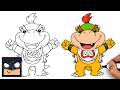 How to Draw Bowser Jr. | Super Mario