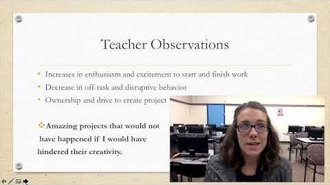 Action Research Presentation- Choice and Project Based Learning