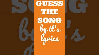 Guess the song by lyrics Ep. 3| Vanessa TheWriter