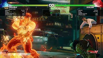 SFV - Ryu 2 V-Triggers in 1 dizzy combo