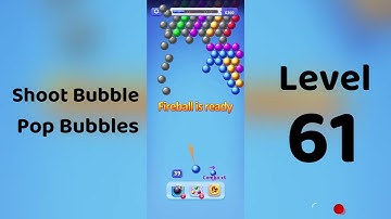 Shoot Bubble Level 61 Walkthrough | Pop Bubbles Game 🎯 | Go Answer