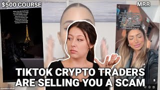 Tiktok Crypto Scammers Are Selling you SCAM Courses?! MRR screenshot 1