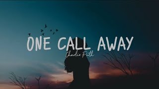 ONE CALL AWAY - Charlie Puth [SpeedUp] 🎶