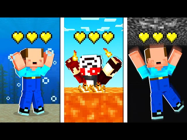 TERS MASKE VS BALON KAFA #4 - Minecraft class=