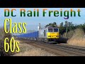 Dc rail freight class 60 diesel locomotive compilation