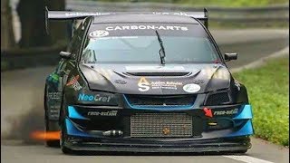 710Hp/800Nm Mitsubishi Lancer Evo VIII J-Spec || Full Onboard Run - St. Ursanne 2017