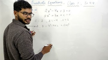 Example 16 Chapter 4 (Quadratic Equation) Class 10th Math | By Rajeev Kumar