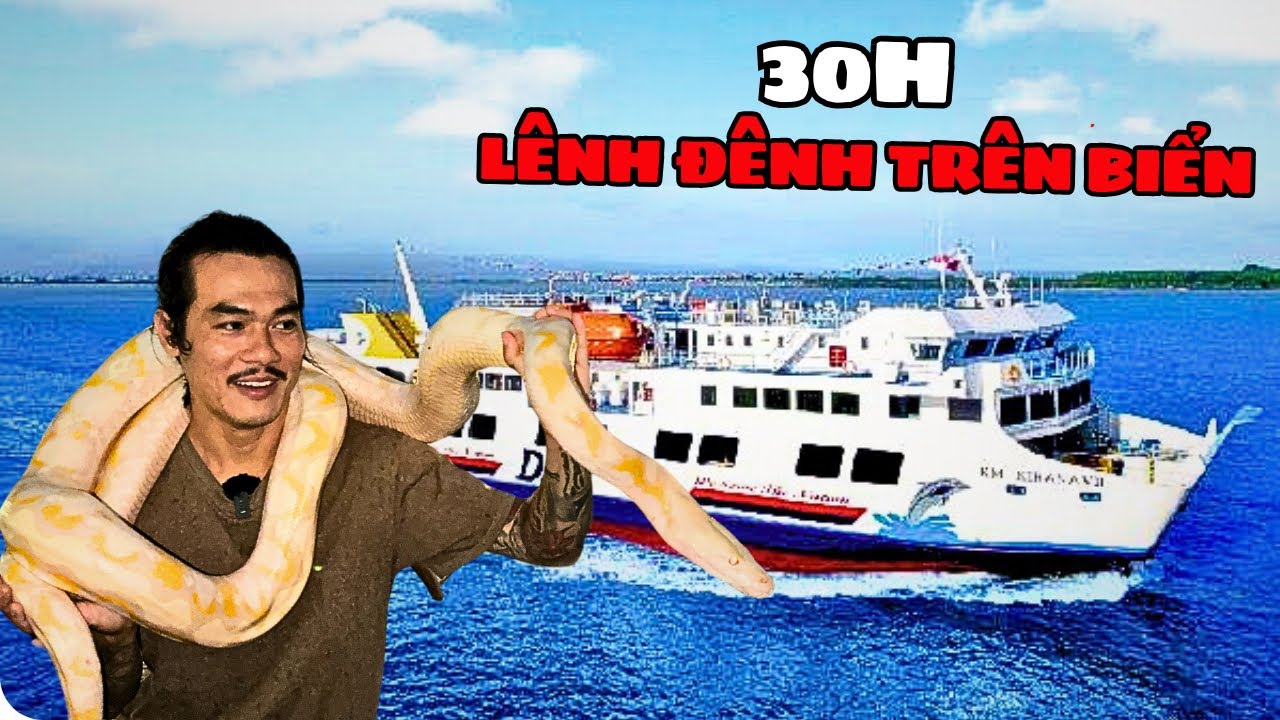 HÀNH TRÌNH VƯỢT BIỂN - 30h lênh đênh trên tàu Indonesia 🇮🇩